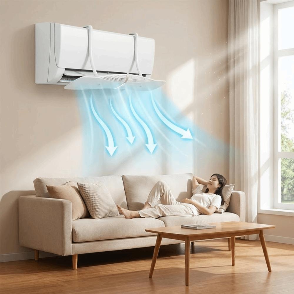 Scalable Air Conditioning Wind Shield Adjustable Wind Guide Cover Elderly