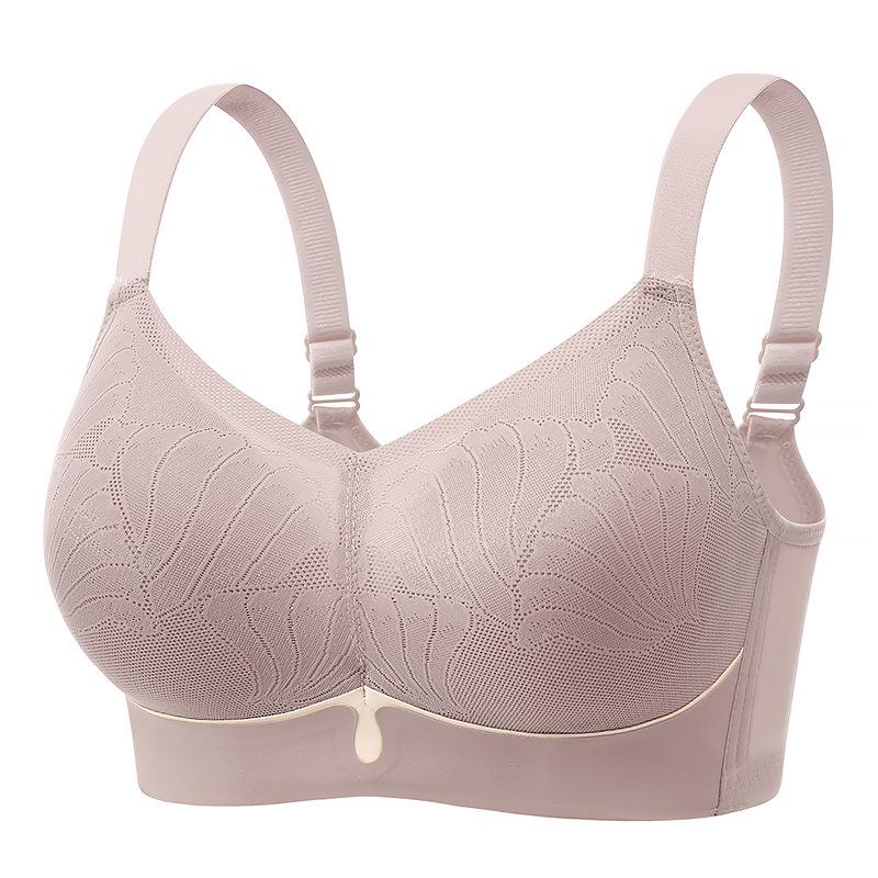 High-end women's underwear non-magnetic and non-steel ring gathering, upper support, anti-sagging adjustment bra cover 1011 models