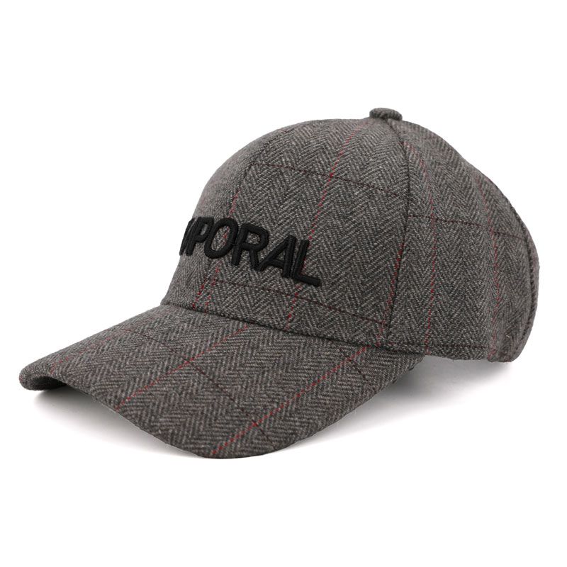Casquette en feutre à carreaux Jayden Homme KAPORAL