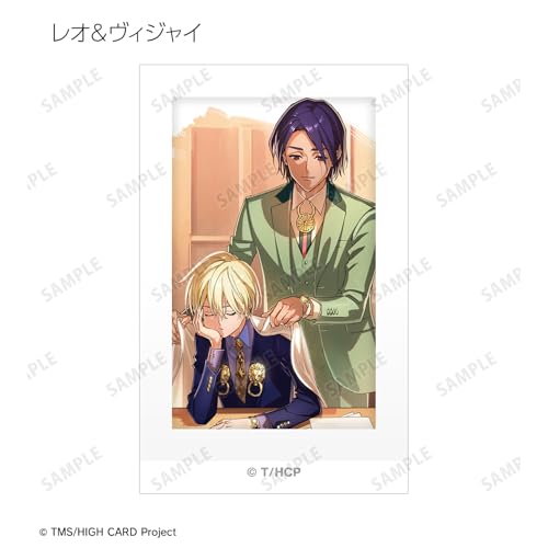 TV-Anime "HIGH CARD" Sammel-Endillustration Sofortbildkamera-Stil Illustrationskarten 18-Stück-Box