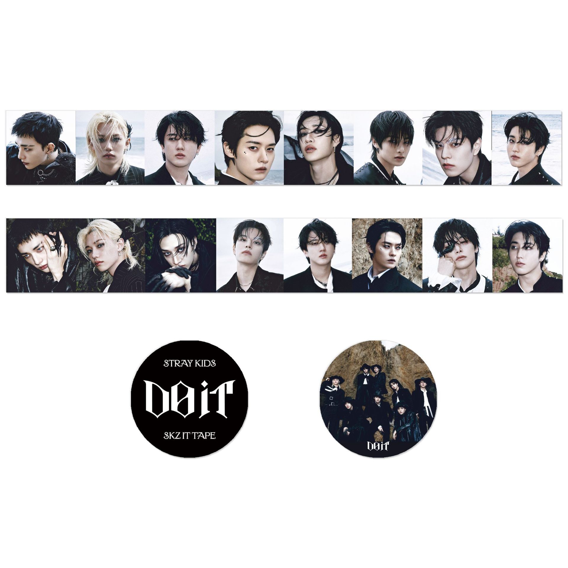 Skzoo Kpop Straykids Васи-лента Маленький Альбом Набор Стикеры Do It Идол Периферия Скрапбукинг Журнал Декоративные Стикеры