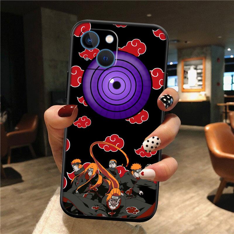 TR37 Naruto Akatsuki New High-End Shell Phone Case for iPhone SE X XS XR 16E 11 17 Pro Max 8 7 6 6s Plus Air