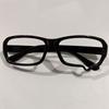 Anime Y2K Cosplay Glasses Without Lenses Unisex Teardrop Eyeglass Spectacles Eyewear Jewelry Costume Accessories Ornament Gift