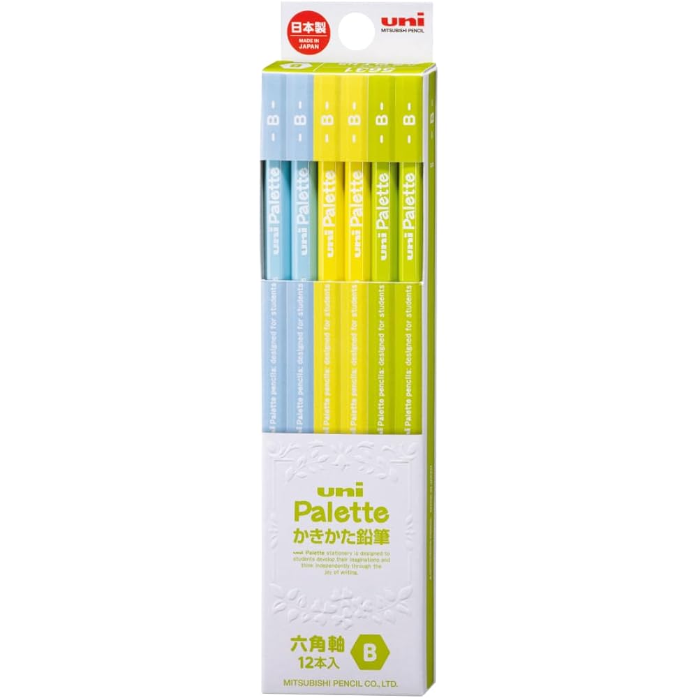 Mitsubishi K5631B Pencil Drawing Pencil Uni Palette B Color Effect Inspiration Supplement 1 Dozen