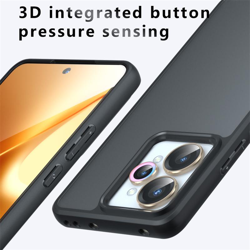 Translucent Matte Case For Realme 15 Pro Anti-knock Matte Full Back Cover For Realme 15 Pro Case For Realme 15 Pro Case 6.8 Inch