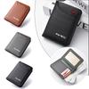 DZMX1 Car Wallet Leather Mini Credit Card Purse Portable Small Wallet For KIA KN GT Sportage GTLine Ceed Optima Cerato Venga Sedona