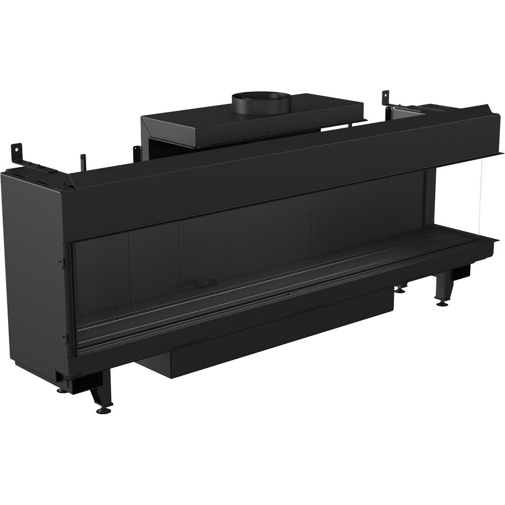 Gas Fireplace KRATKI LEO 200 Right-sided Propane Butane FI 130/200 14 kW