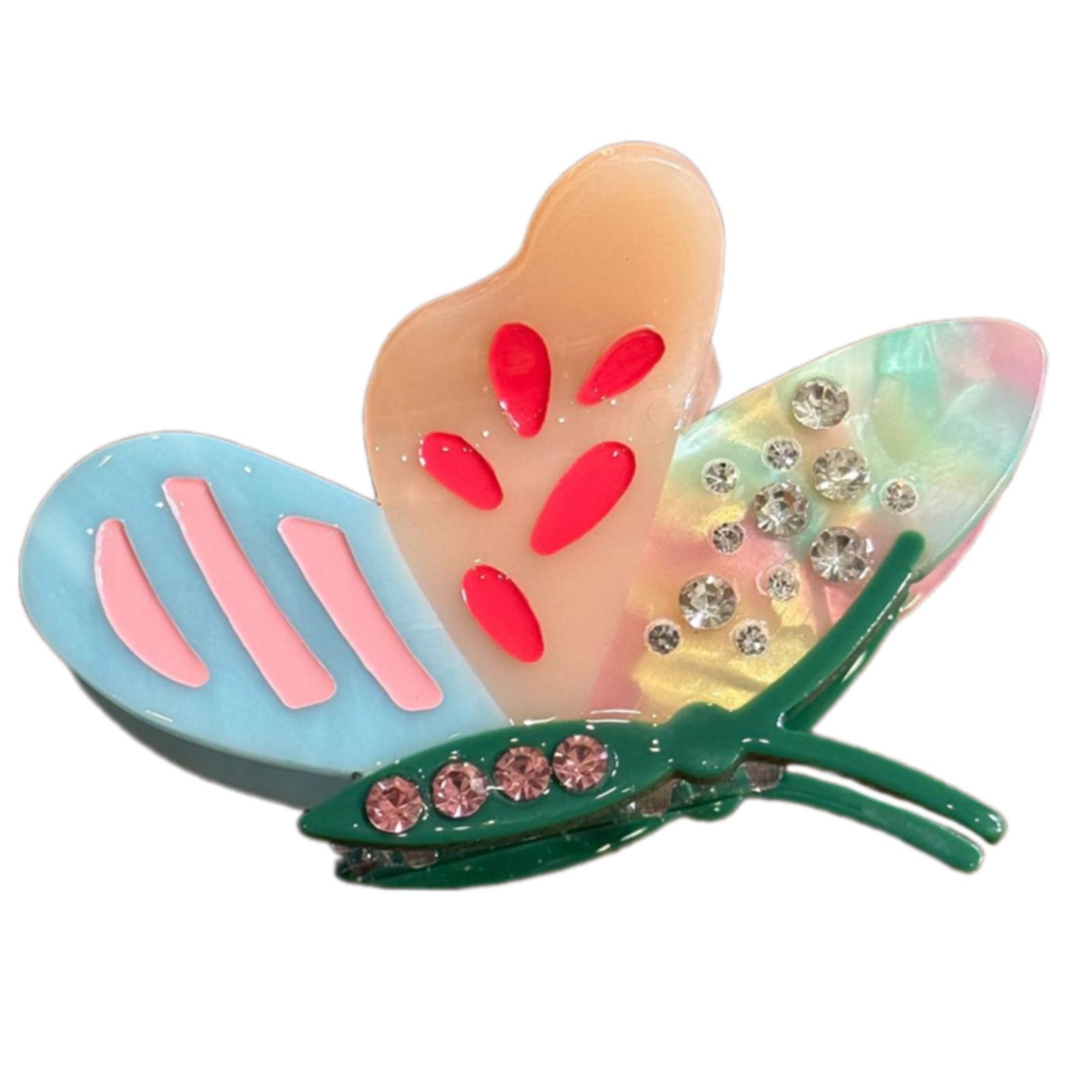 

Butterfly Hair Claw Clip Princess Theme Hair Claw Clamp Lovely Butterfly Hair Barrettes Strong Hold Hairpin for Girls C