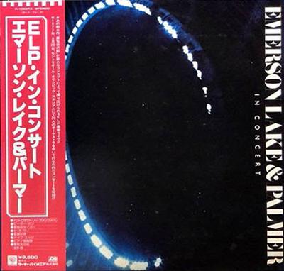 LP Record EMERSON LAKE & PALMER - In Concert P10697A ATLANTIC 1979 Japan Rock Used