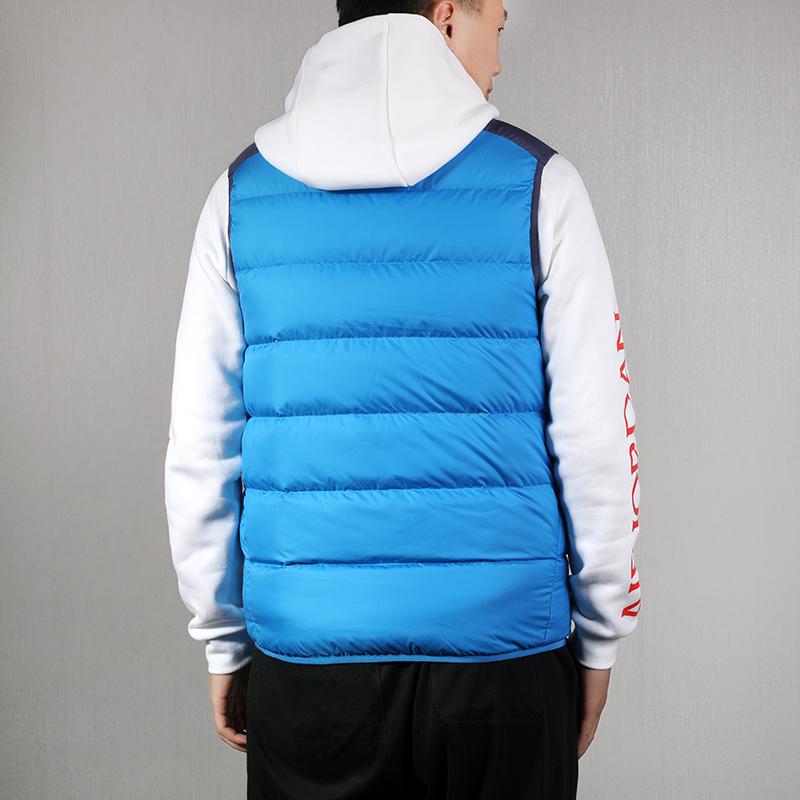 Nike Sports Casual Down Vest Men Vests Blue 928860-557