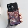 Case For Infinix Smart 8 Back Cover Black Silicon Soft TPU Marble Cover For Infinix Smart 8 X6525 Funda Smart8 Phone Cases Coque