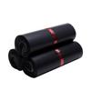 Large Waterproof Black Express Shipping Bags - Durable Plastic Packaging