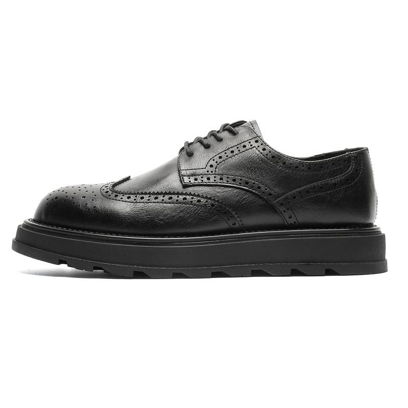 Men's Versatile Leather Shoes: 2025 Summer Casual & Formal Fashion