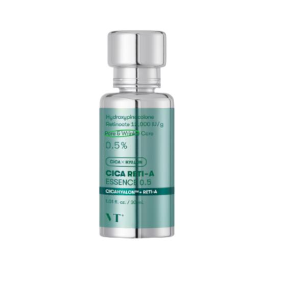 

VT Cosmetics Cica Reti-A Essence 0.5 Retinol Serum Skin Repair & Anti-Aging 30ml