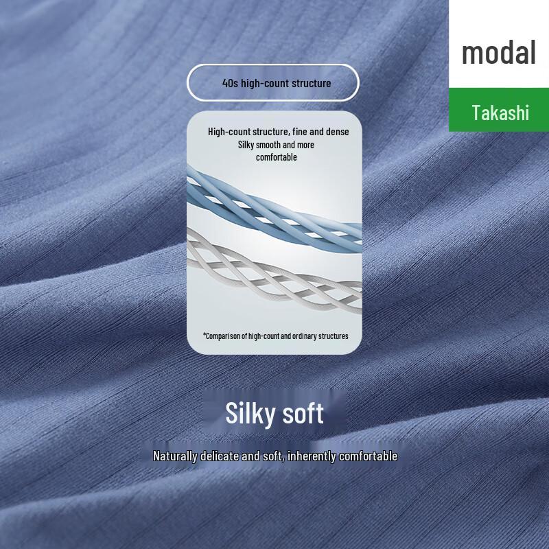 Threegun Men's Modal Antibacterial Boxer Briefs 3-Pack