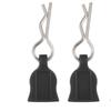 12pcs R-type RC Car Body Clips Pin with Tab RC Cars Parts Car Body Shell Clip  Model Assembly
