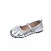 Shallow Single Shoes Women's 2025 Spring and Autumn New Flat-bottomed Buckle with Skirt Mary Jane Shoes