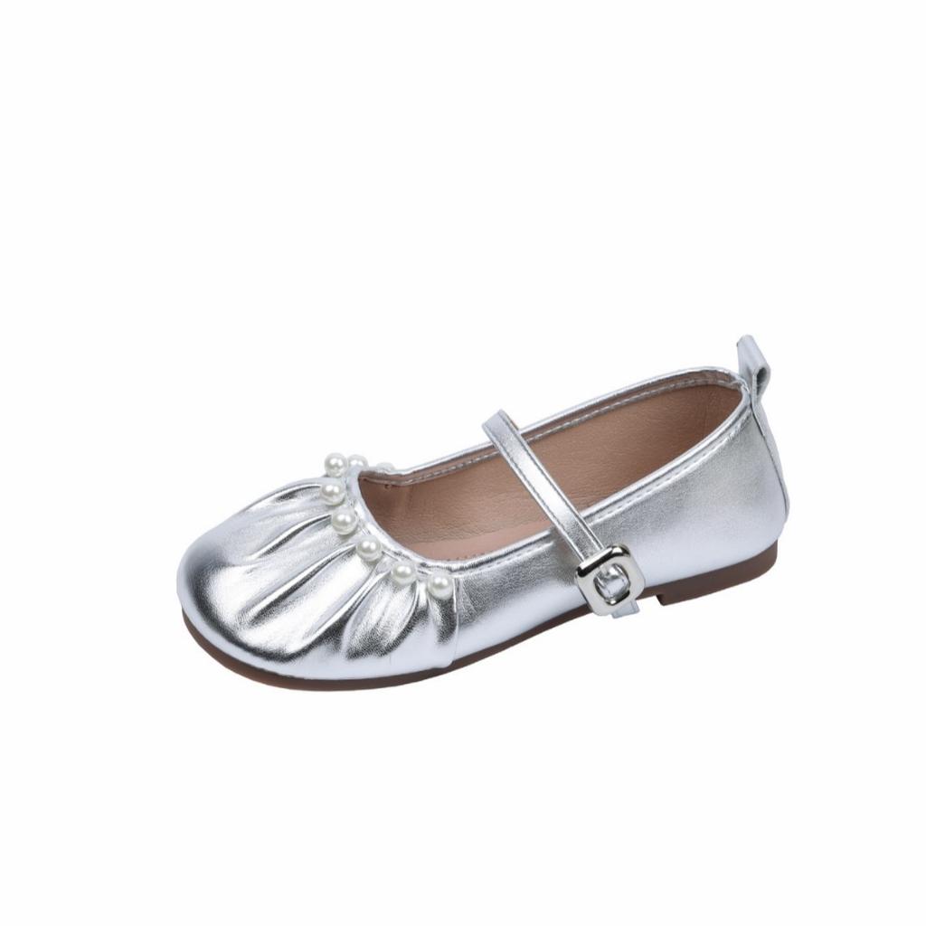 Shallow Single Shoes Women's 2025 Spring and Autumn New Flat-bottomed Buckle with Skirt Mary Jane Shoes