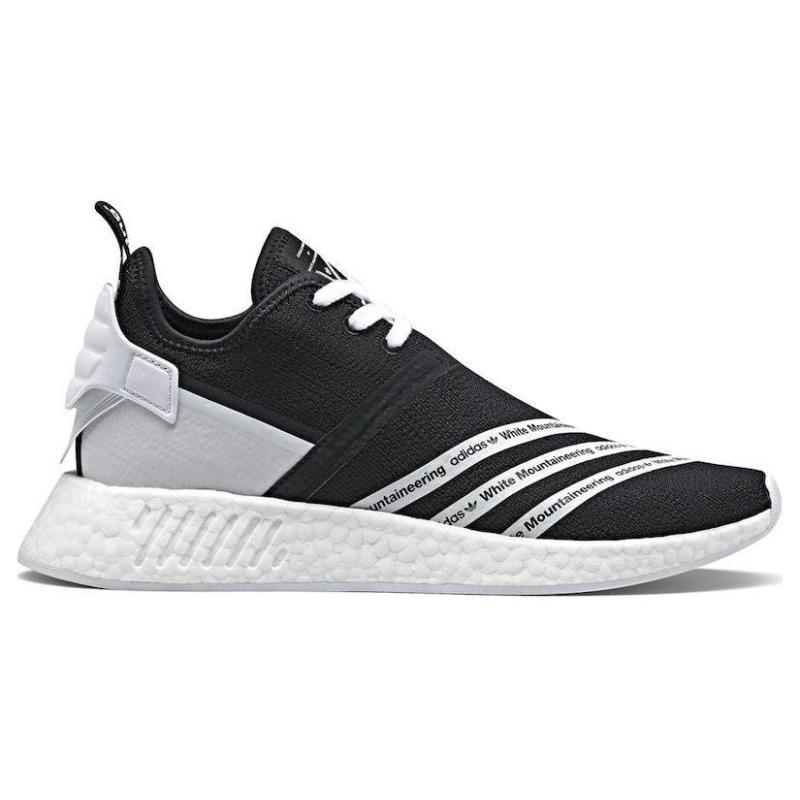Adidas Nmd R2 White Mountaineering Black White Sneakers CG3648