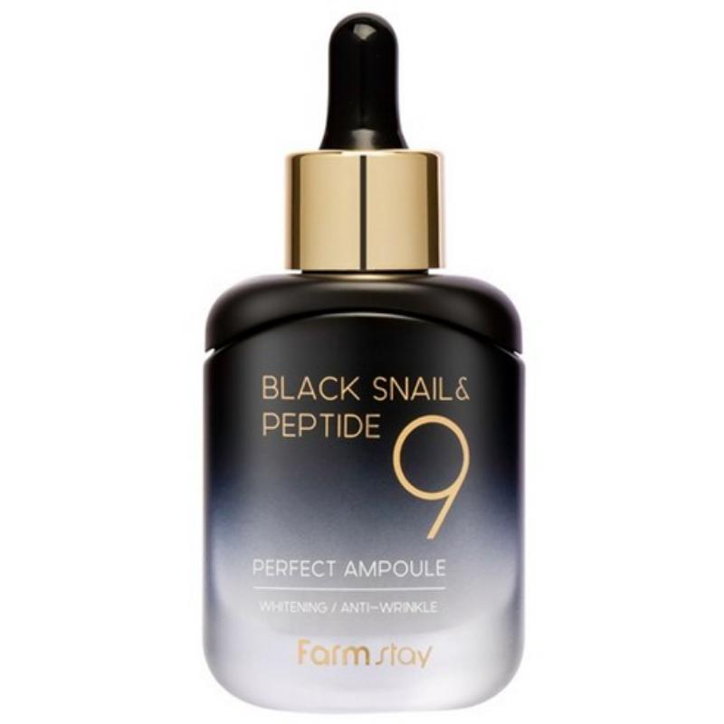 

FARM STAY Black Snail & Peptide 9 Perfect Ampoule 35ml