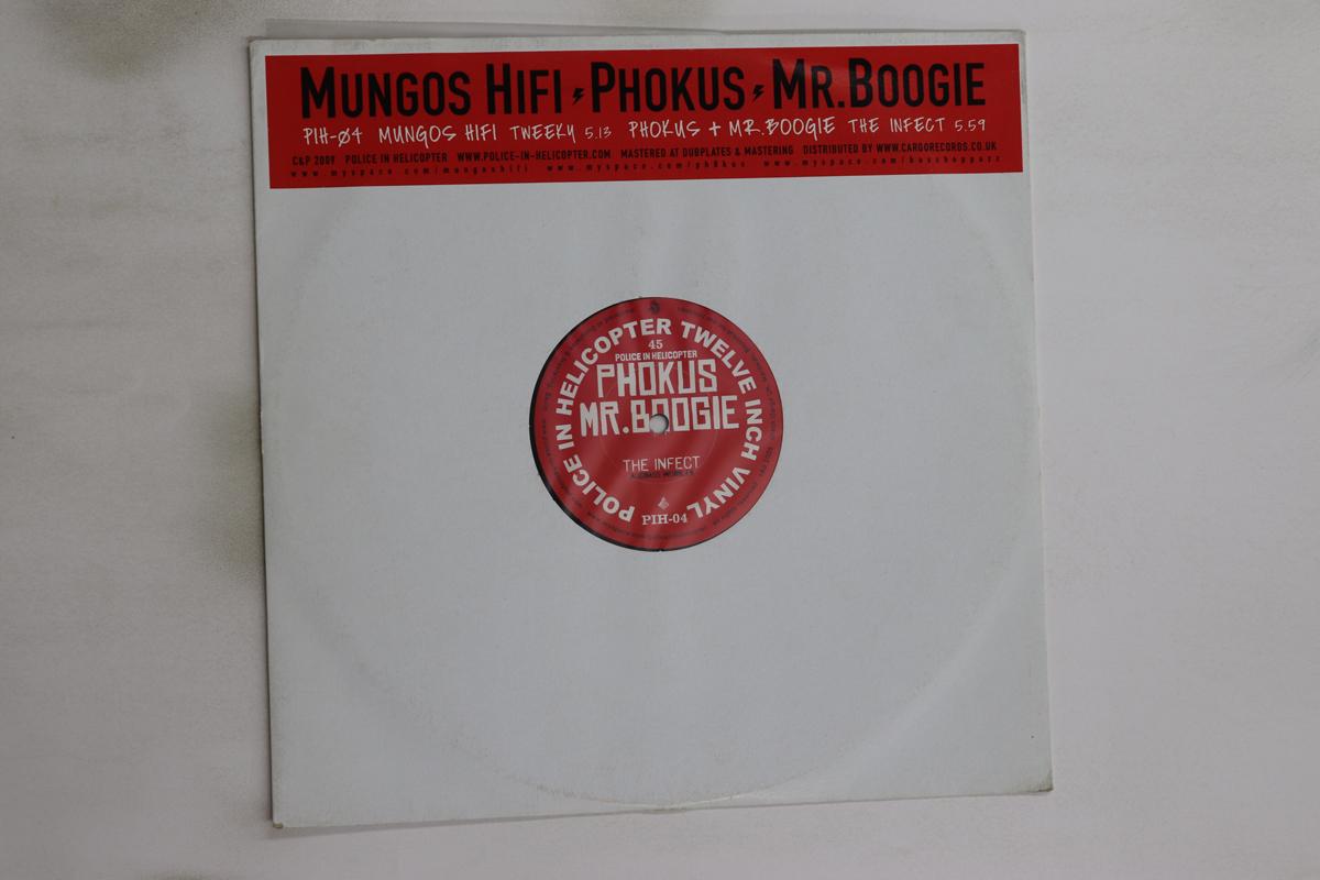 

12inch Record MUNGO S HI-FI, PHOKUS, MR BOOGIE - Tweeky / Infect PIH04 POLICE IN HELIC 2009 Germany Dance & Electronica Used