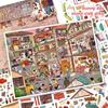 DIY Design Landscape Sticker Kawaii Design Street Scene Sticker  Festival Decoration
