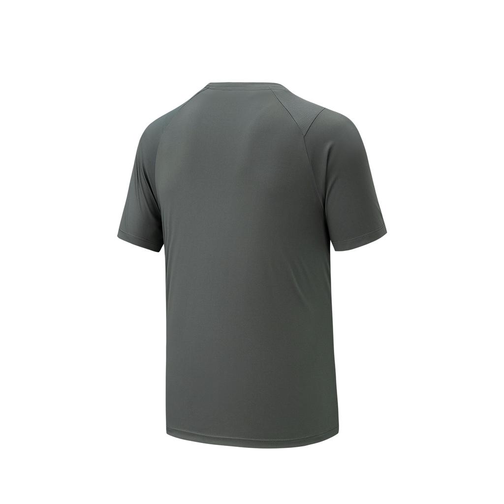 Anta Plain Round Neck Short Sleeve Sports T-Shirt Comfortable Breathable Versatile Running Fitness Basketball Training Simple Men Tops 952627103-8
