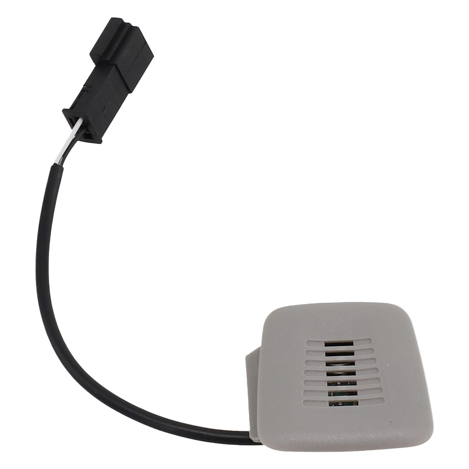 

None Microphone Microphone 13CM ABS Black Interior Parts Replacement Parts With Cover Plate Practical Brand New China Mainland