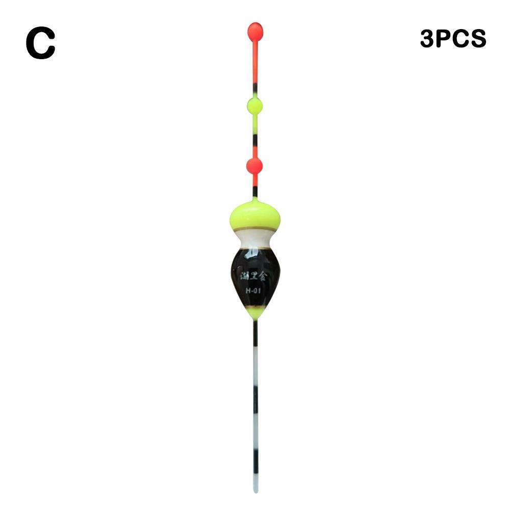 

3pcs New Superfine Fishing Floats Workmanship Rock Buoy Dual-purpose Freshwater Floaters Ice Fishing Accessory
