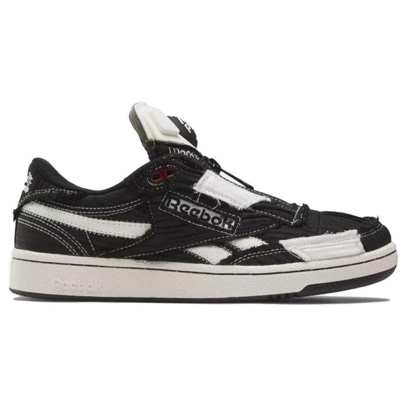 Reebok Market X Club C 85 Pump 'Black Chalk' Sneakers 100069831