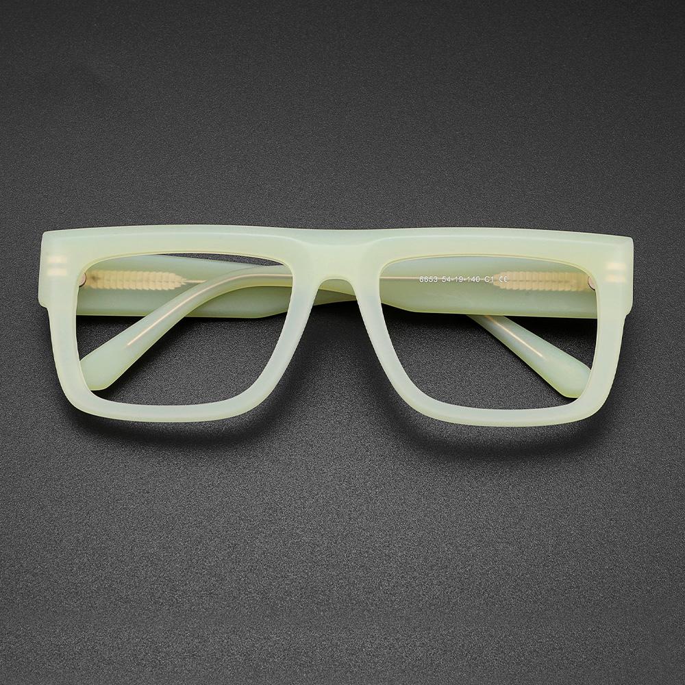 

Handmade Acetate Reading Glasses Men Retro Eyeglasses Frame Women Luxury Brand Design Customize Myopia Presbyopia Prescription