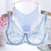 Plus Size Sheer Lace Underwire Bra - Sexy, Comfortable & Lightweight