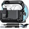 For AirPods Pro 3 Case with Lock (Black)