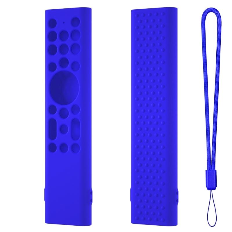 Silicone Protective Case For Class U8 Series LCD 4K Remotes Control Cover AntiSlip Shockproof Cover Sleeve Protector синий
