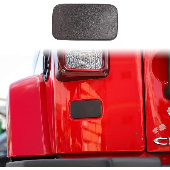 Voodonala for Jeep JK Rear License Plate Deletion Panel Bracket Delet for 2007-2018 Jeep JK JKU, Black 1PC чёрный