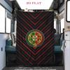 Royal Heraldry Ornate Design Blanket Camping Trip Soft and Comfortable Outdoor Plush Blanket Bedroom Air Conditioning Blanket