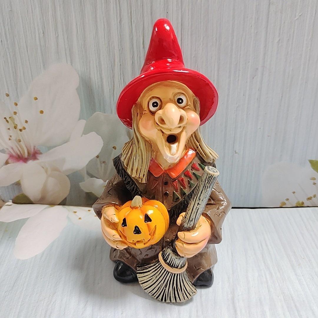 Cross-Border Witch Hat Incense Burner: Creative Home Resin Ornament for Festival Decoration