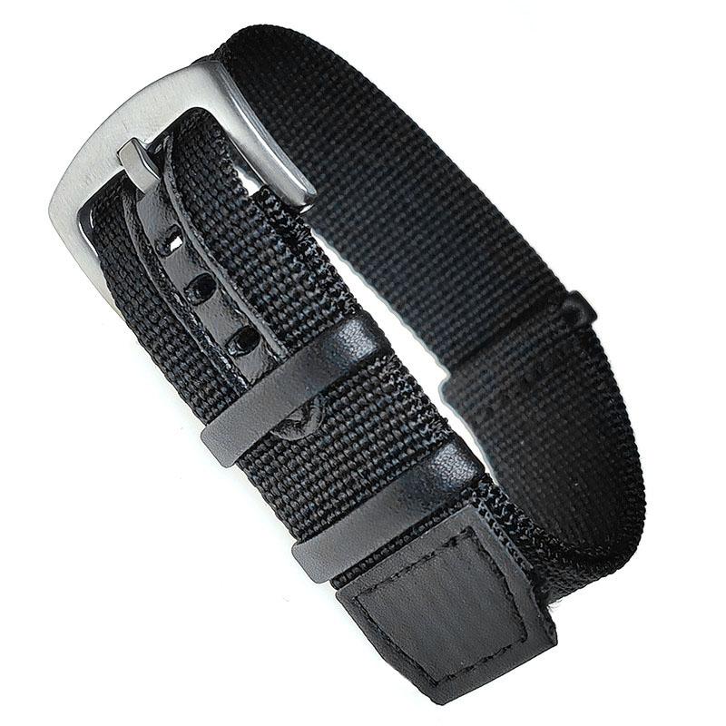 High Quality Nylon Watch Band for Omega 20mm 22mm Strap for Seiko Military Casual Black Watchband Army Sport Bracelet Replace