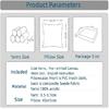 Sea Shark Latch Hook Pillow Kit for Adults Throw Pillow Cover with Printed DIY Canvas Crochet Yarn Needle Craft Easy Handmade Cushion for Home Sofa