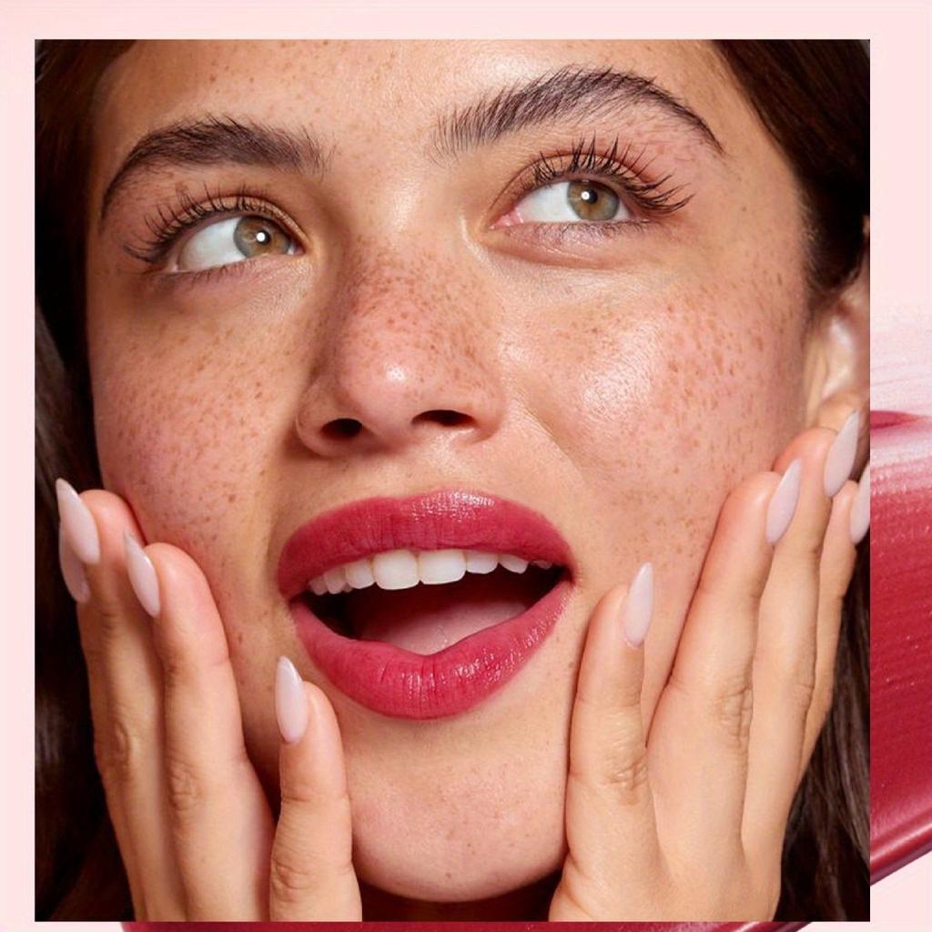 1pc Hydrating Lipstick - High-Shine Glossy Lip Gloss with Moisturizing Formula, Waterproof Non-Drying Lip Color, Soft Y Plumping Finish Lipstick