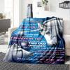 Granddaughter'S Special Birthday Cozy Blanket Comfortable ure for Sofa Couch Office Bed Picnics Four Seasons Multipurpose Modern Ideal Day Y34