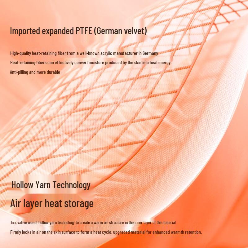 Maoren Women's Double-Sided Velvet Semi-High Neck Base Layer Top