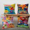 Anime Cartoon S-Sesame S-Streets Pillow Cushion Cover Pillowcase Living Room Sofa Home Decor Customized