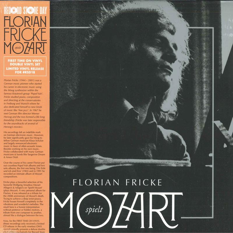 

LP Record FLORIAN FRICKE - Spielt Mozart OWS28 One Way Static 2018 US Classical
