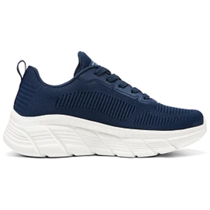 Skechers Bobs Sport Comfortable Versatile Low-Top Casual Shoes Women Sneakers Navy-Blue 117385-NVY