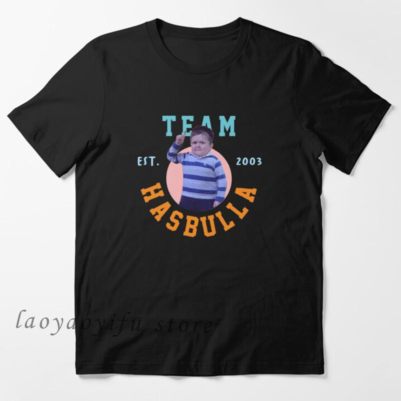 Classic Hasbulla Fighting Meme TShirt Mini Khabib Blogger Top Funny Graphic T Shirts Unisex Polyester Tee Kawaii Clothing Custom
