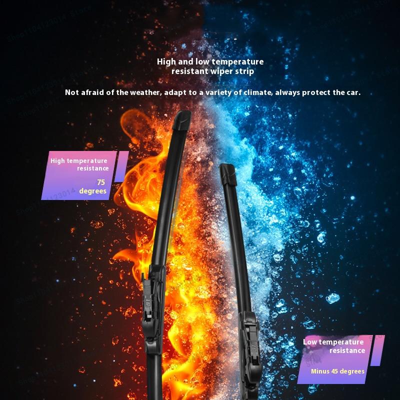 Wiper Front Wiper Blades Set For Nissan Pathfinder R51 2005 - 2012 Windshield Windscreen Window 24"+18"