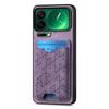 For Xiaomi 17 Pro Case Imprinted Pattern Card Holder Kickstand Leather Back Cover