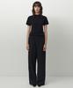 Leopeusaideuhwaiteulabel Belted Curtain Pants Crow