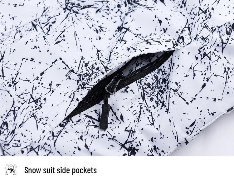 Children's Thickened Two-Piece Ski Suit for Boys and Girls - Warm Outdoor Winter Wear